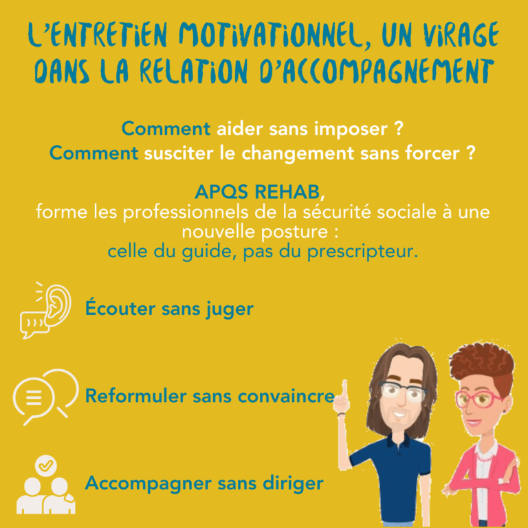Former les agents de la DRSM (sécurité sociale) à l’entretien motivationnel : un virage dans la relation d’accompagnement